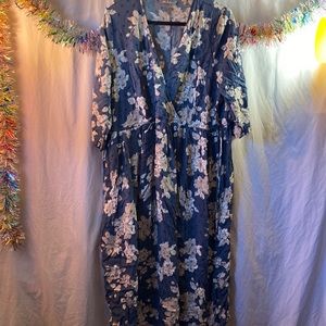 Ulla Popken Floral Midi